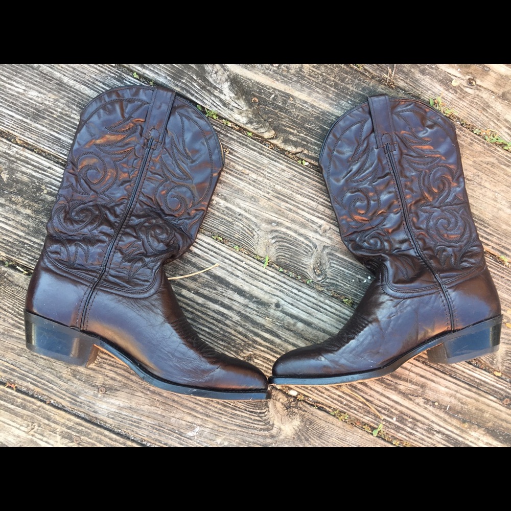 Sz 11D Texas cowboy boots